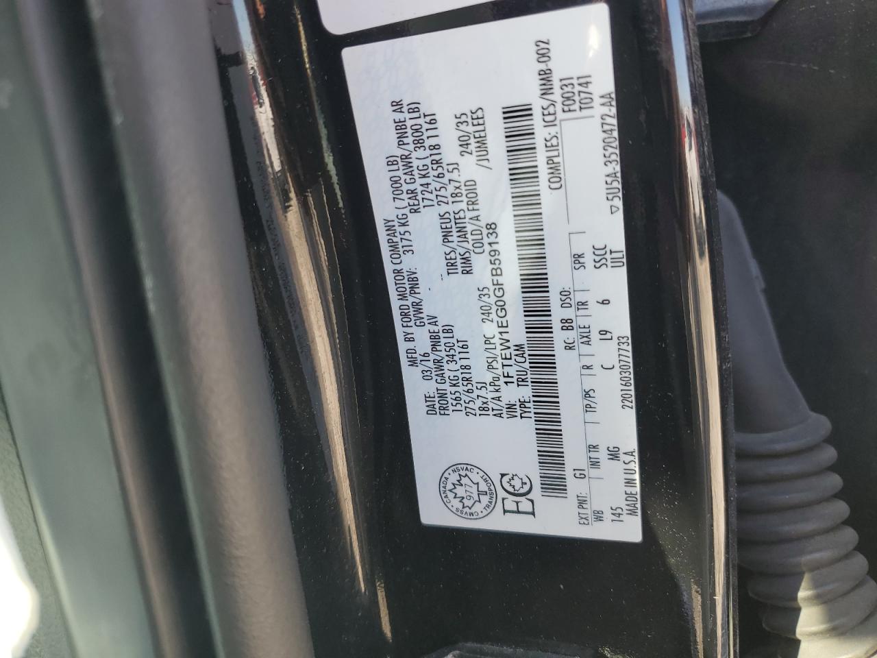 2016 Ford F-150 - Image 12