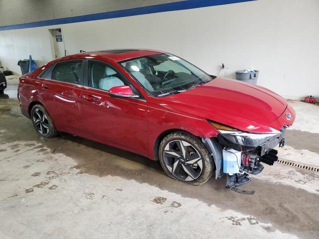  HYUNDAI ELANTRA 2021 Red