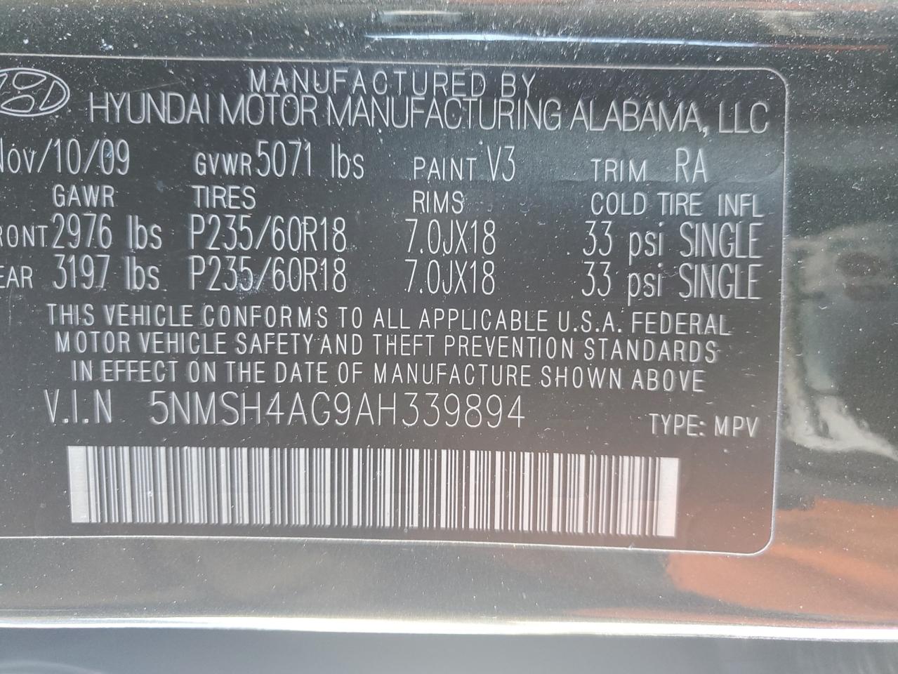 2010 Hyundai Santa Fe - Image 14
