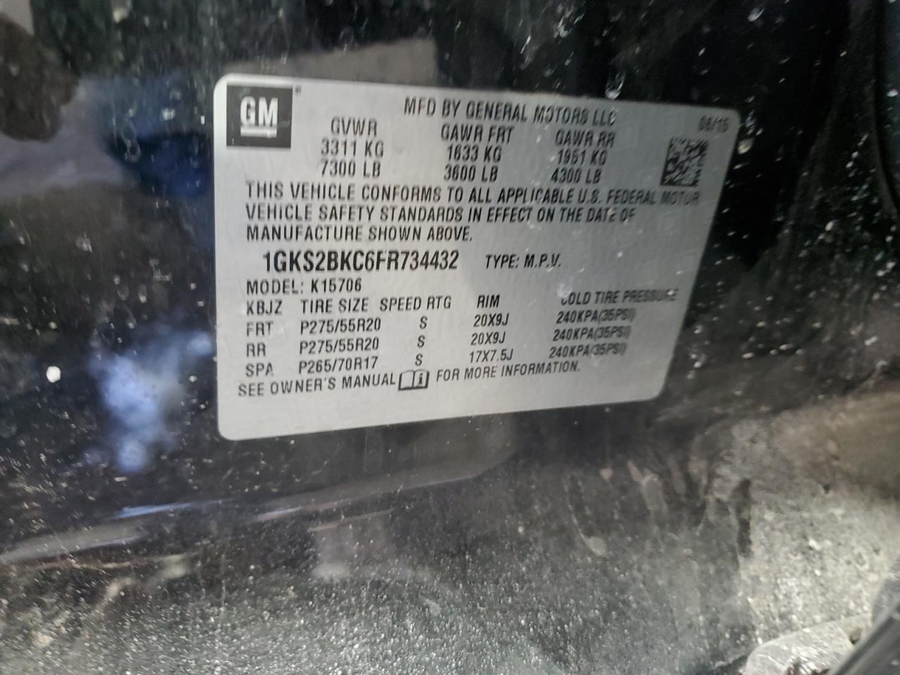 2015 GMC Yukon - Image 12