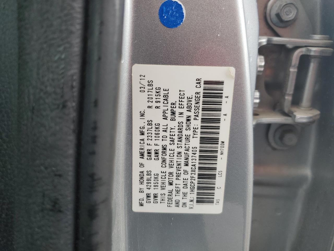 2012 Honda Accord - Image 12