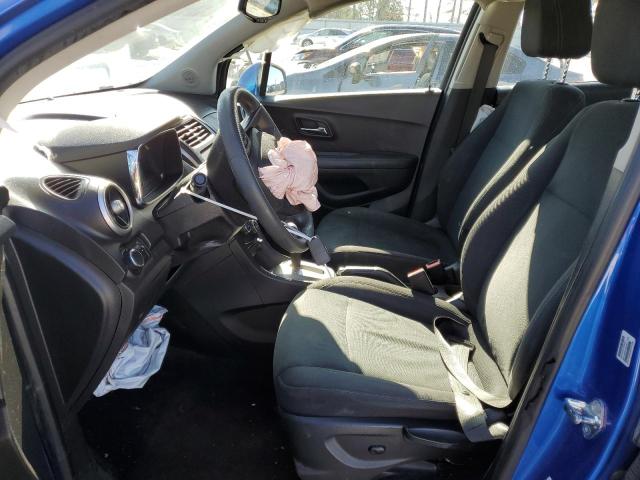  CHEVROLET TRAX 2015 Blue