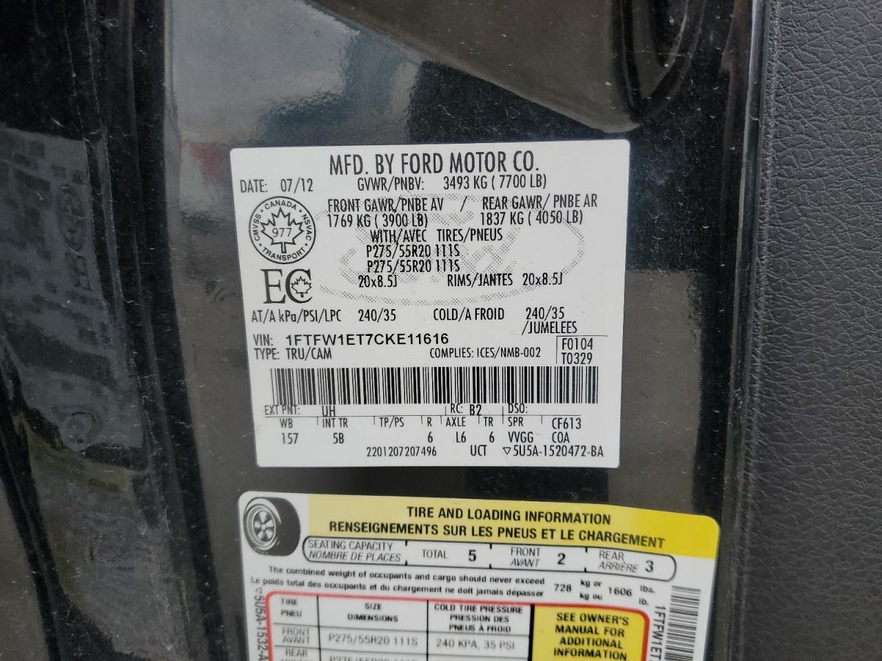 2012 Ford F-150 - Image 12