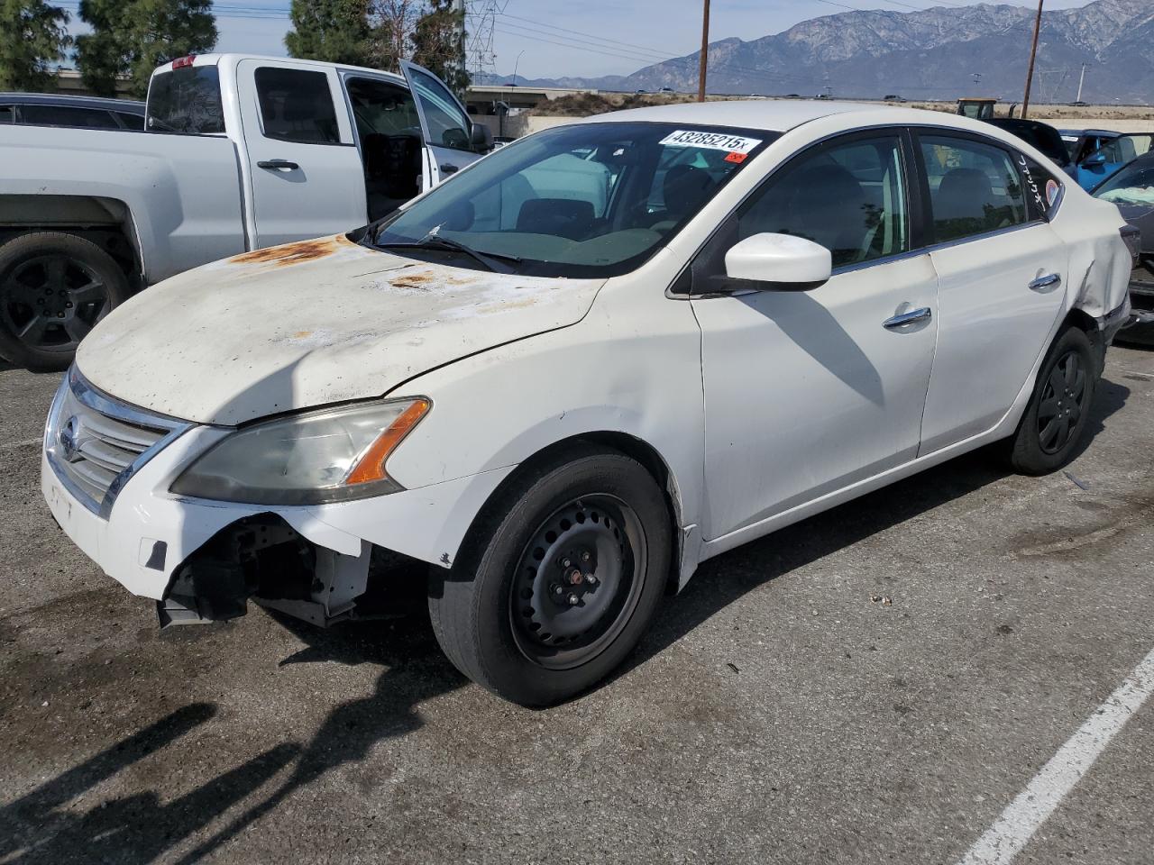2014 Nissan Sentra S en Venta en Rancho Cucamonga, CA - Front End