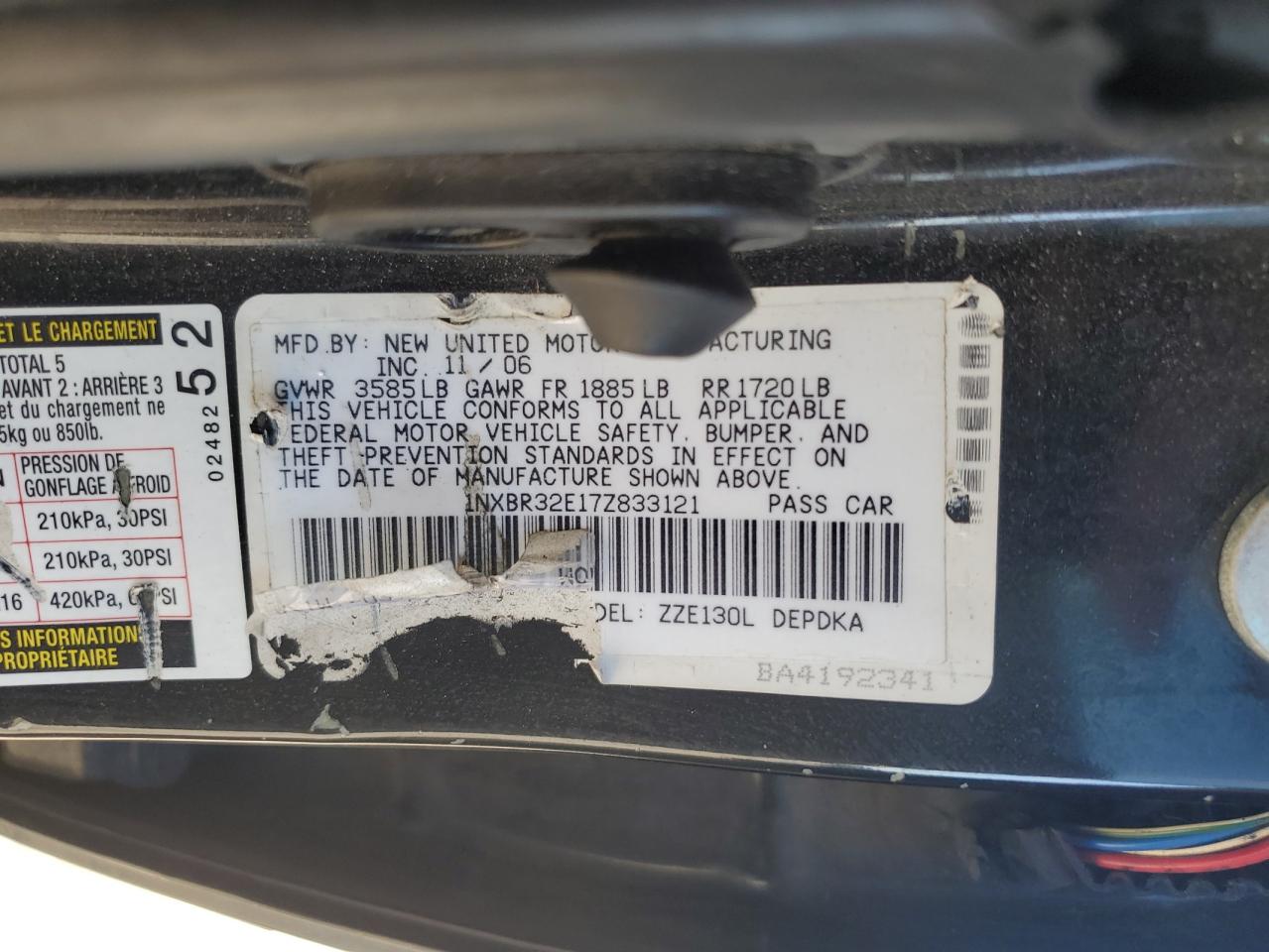 2007 Toyota Corolla - Image 12