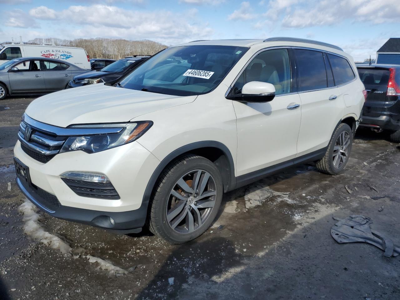 2017 Honda Pilot Elite იყიდება Assonet-ში, MA - Rear End