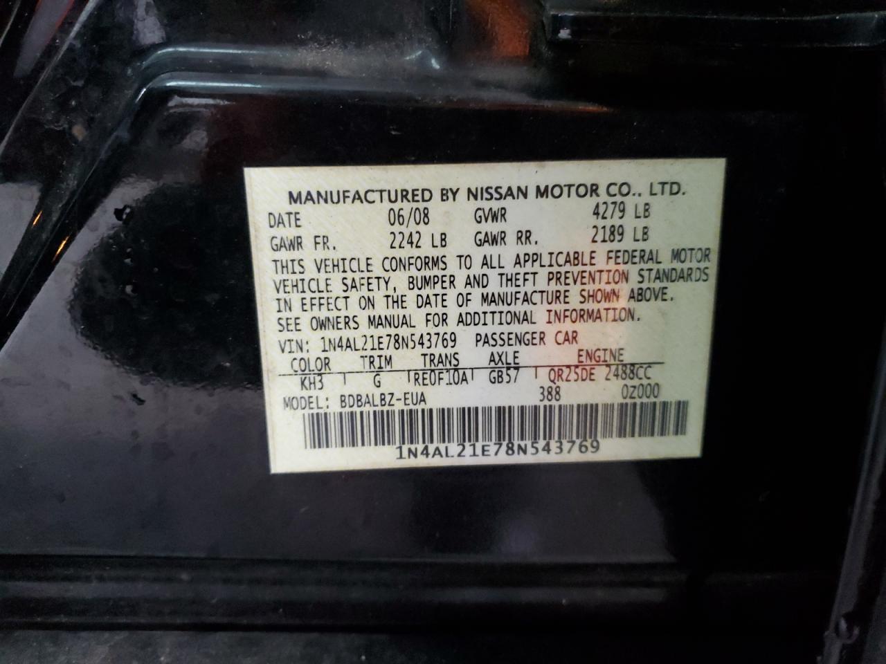 2008 Nissan Altima - Image 12