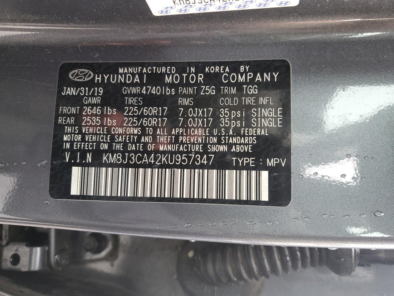 2019 Hyundai Tucson - Image 13