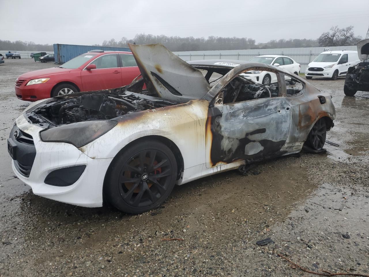 2013 Hyundai Genesis Coupe 2.0T de vânzare în Anderson, CA - Burn