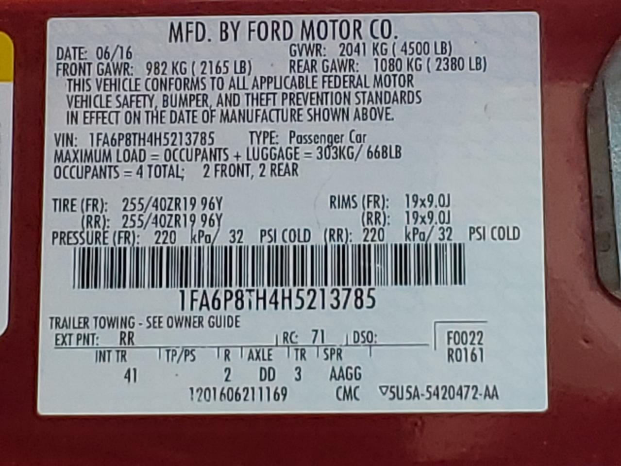 2017 Ford Mustang - Image 12