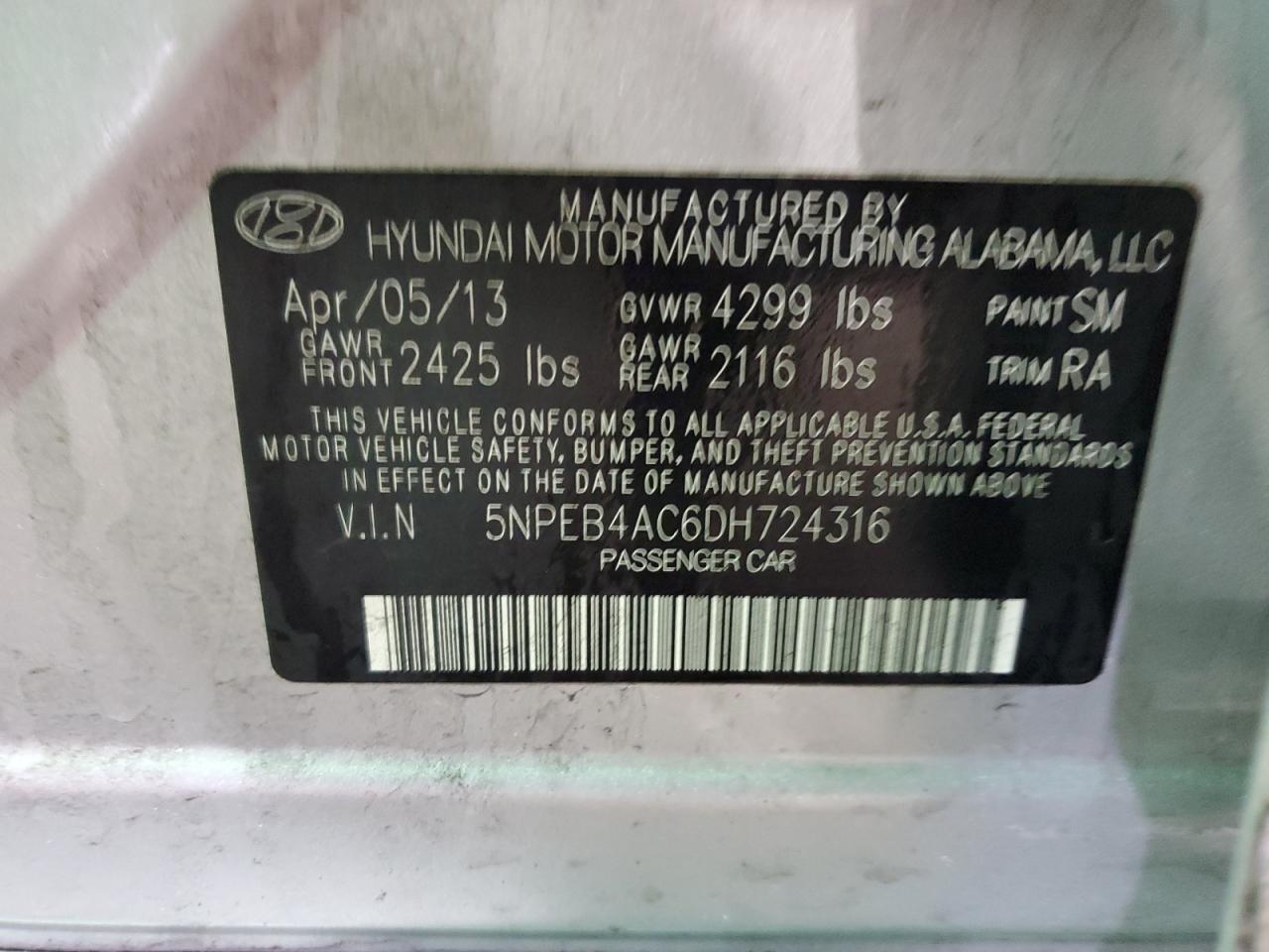 2013 Hyundai Sonata - Image 12