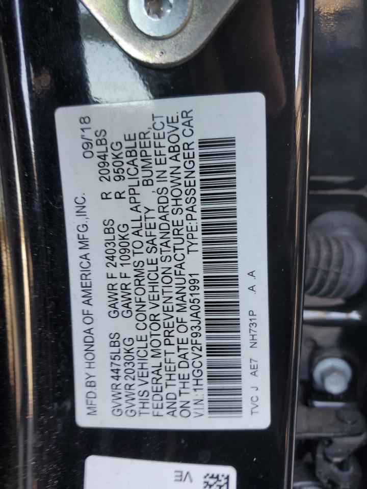 2018 Honda Accord - Image 12