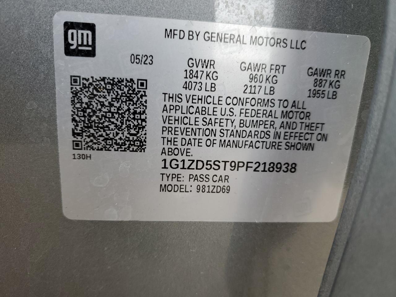 2023 Chevrolet Malibu - Image 13