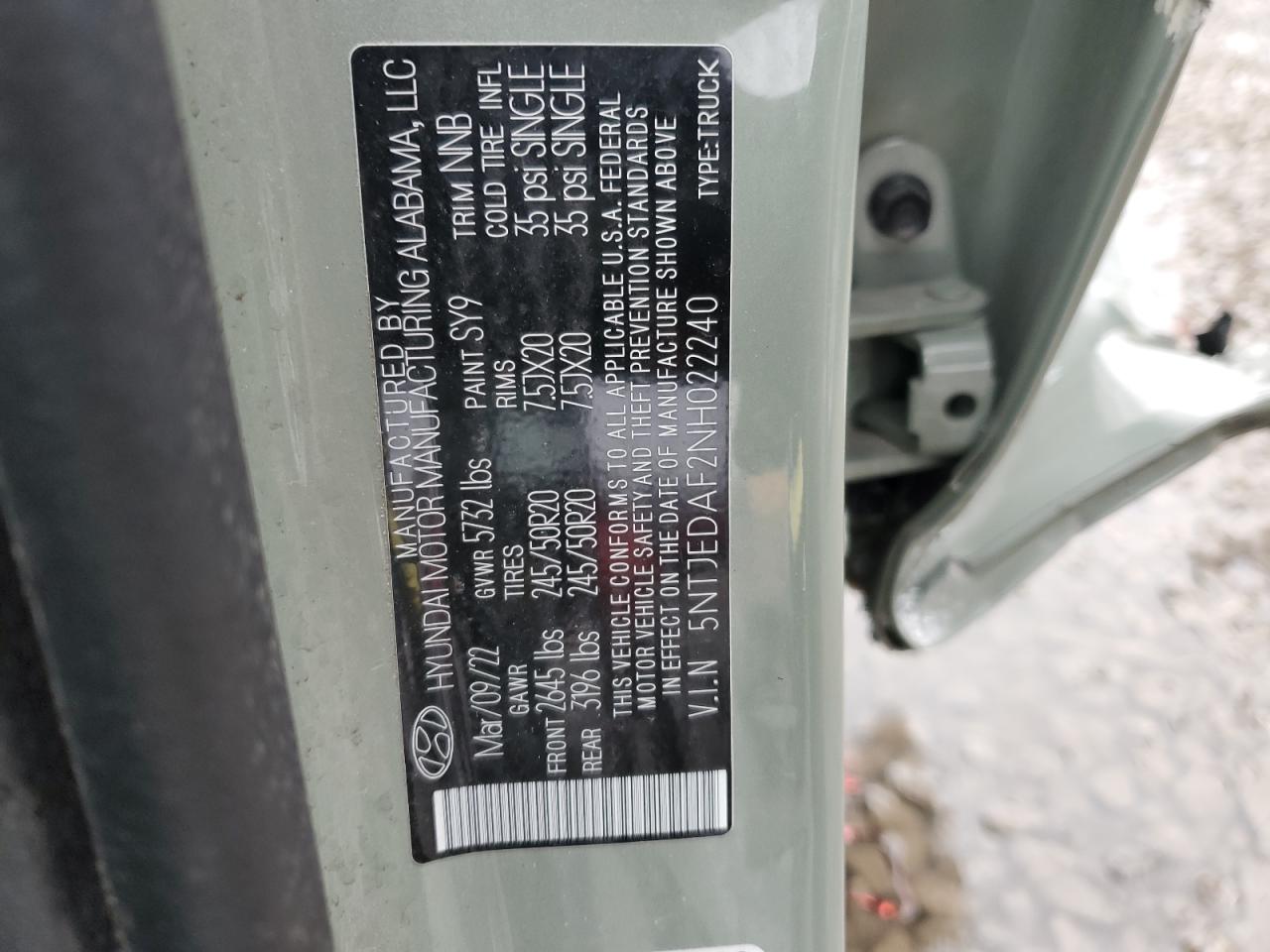 2022 Hyundai Santa Cruz - Image 13