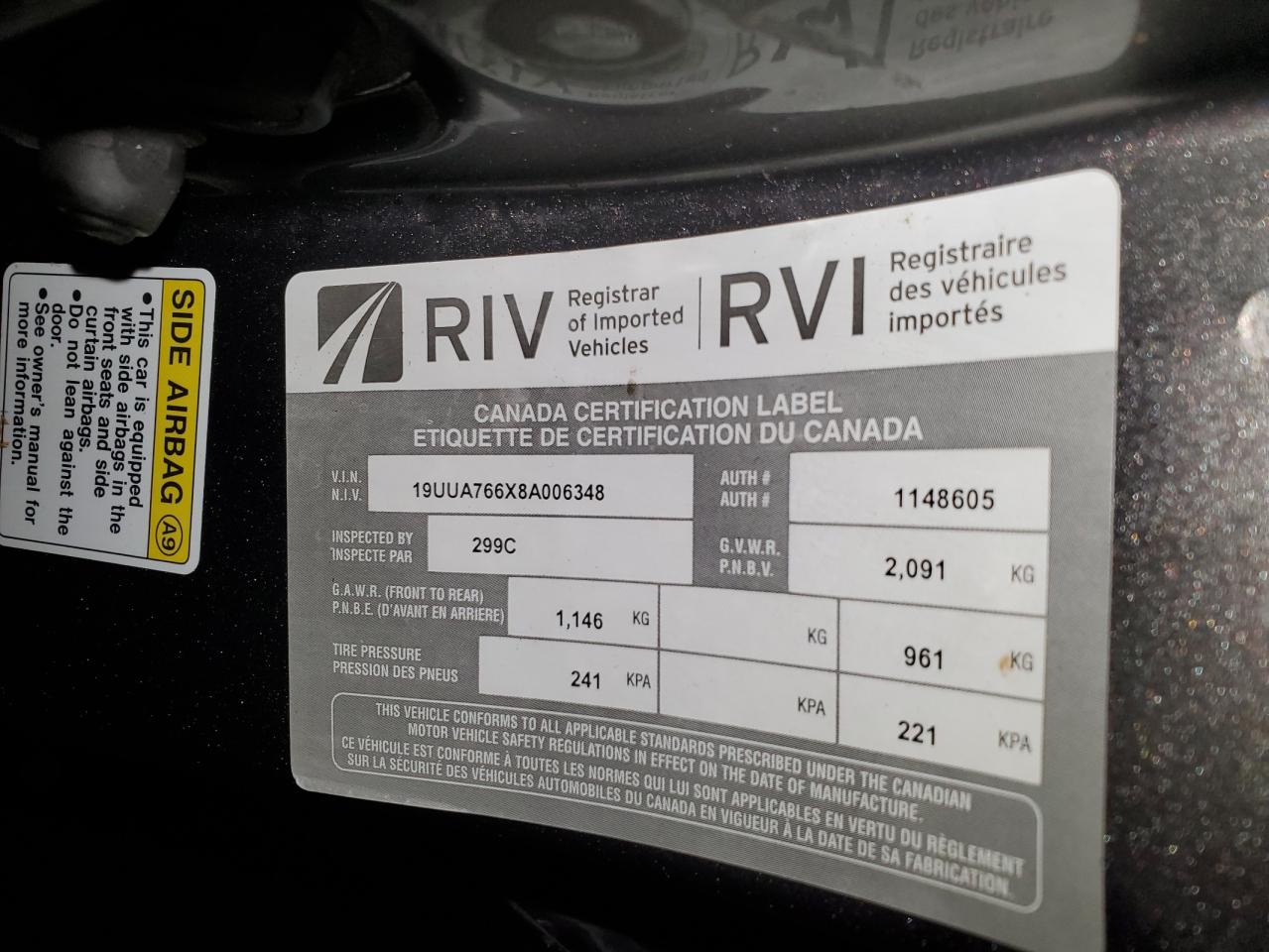 2008 Acura TL - Image 12