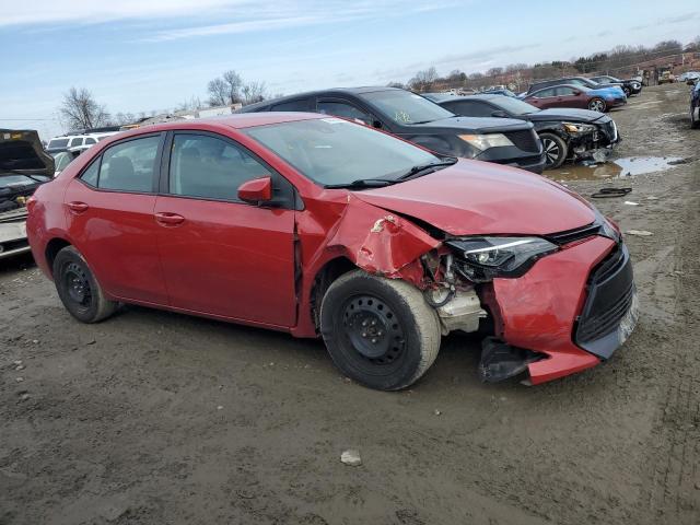 TOYOTA COROLLA 2018 Red