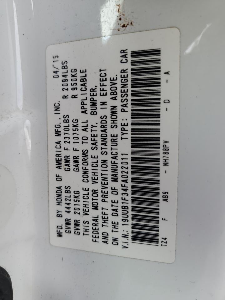 2015 Acura TLX - Image 12
