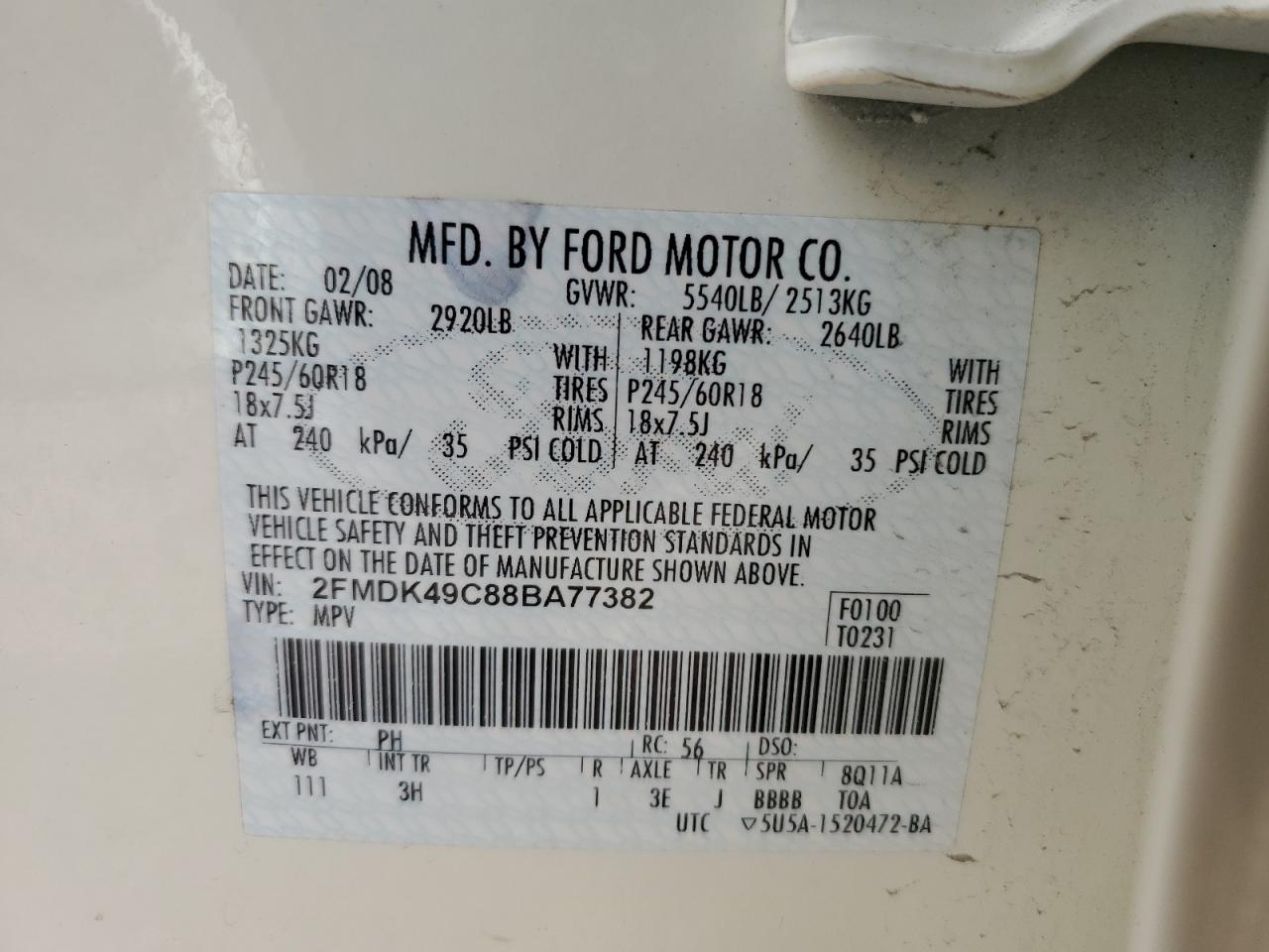 2008 Ford Edge - Image 14