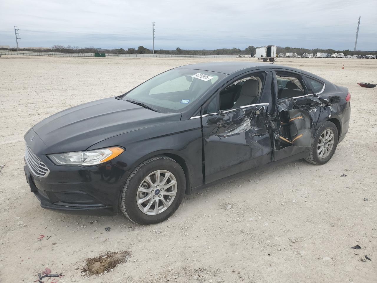 2018 Ford Fusion S na sprzedaż w New Braunfels, TX - Side