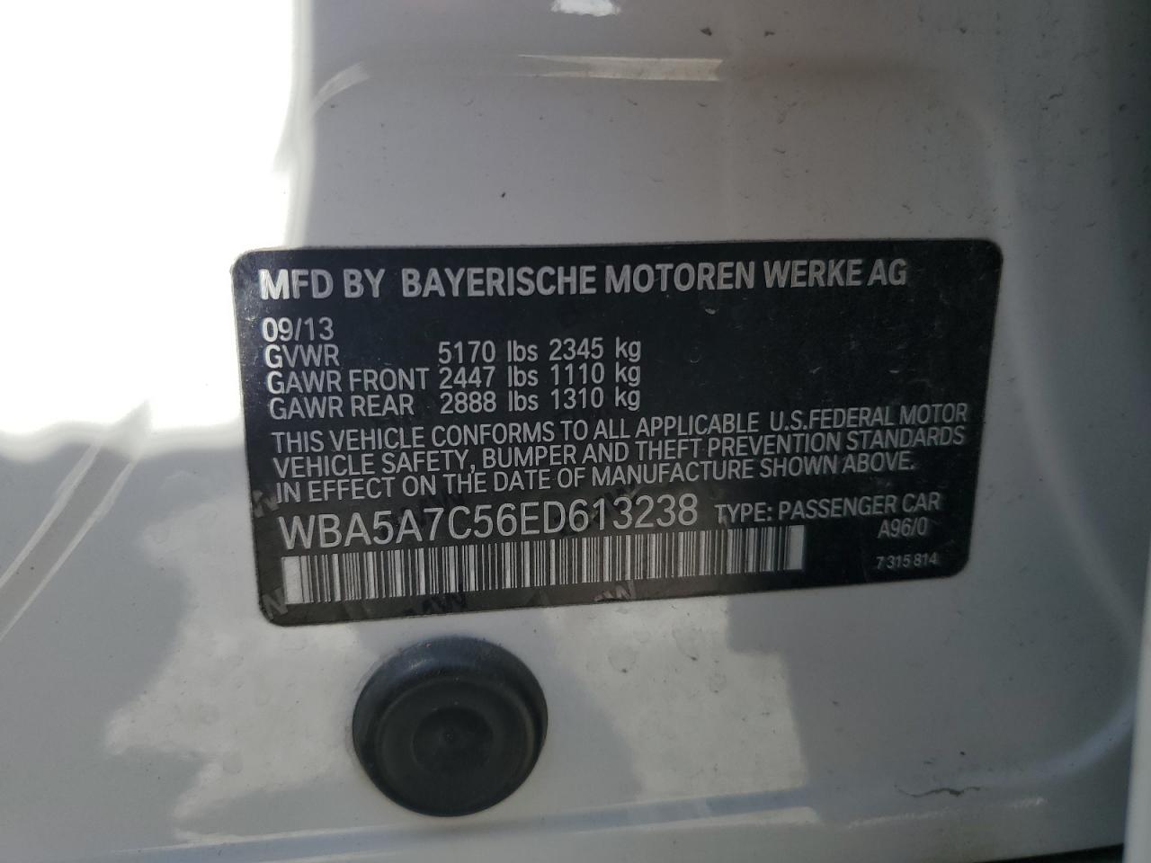 2014 BMW 5er - Image 14