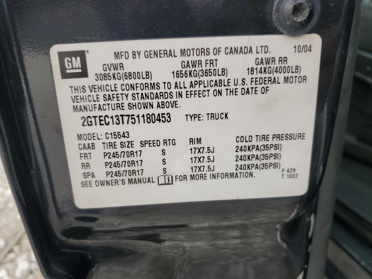 2005 GMC Sierra - Image 12