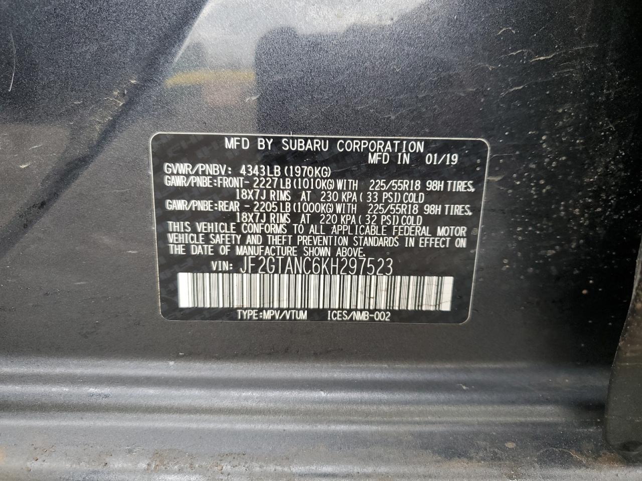 2019 Subaru XV - Image 14