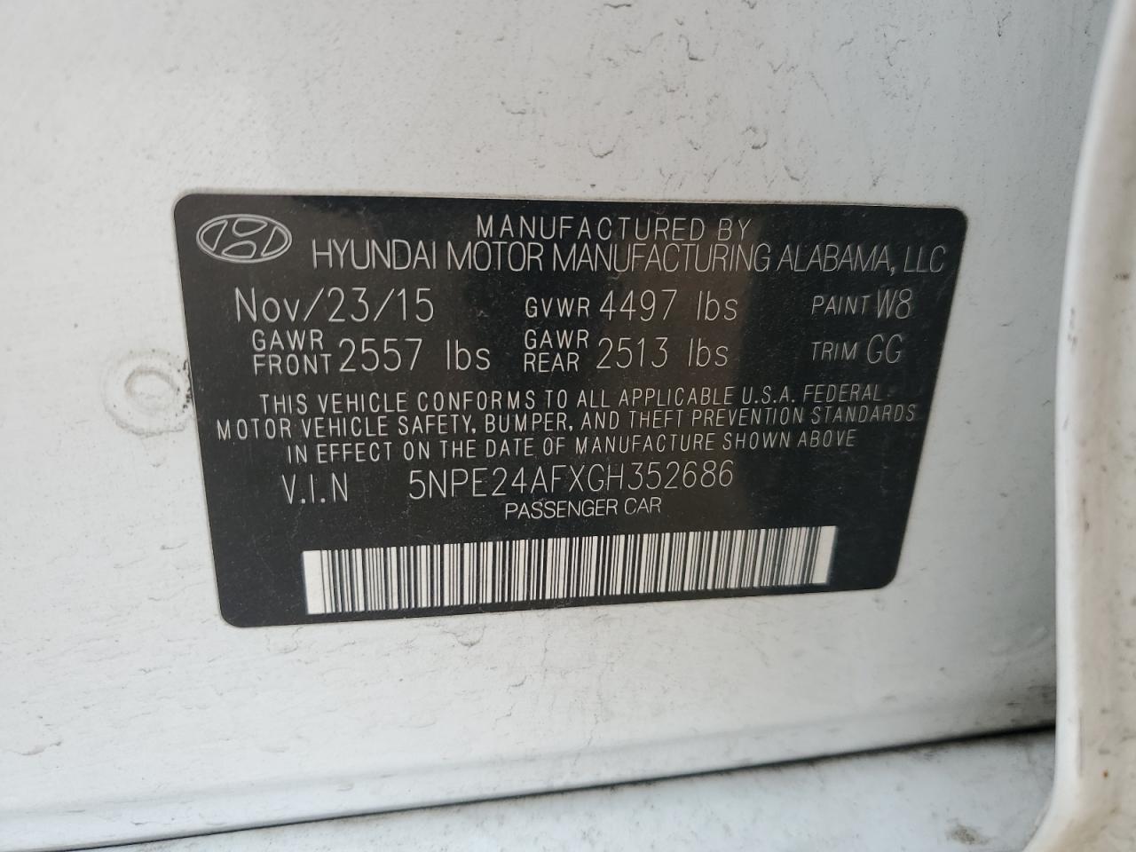 2016 Hyundai Sonata - Image 12