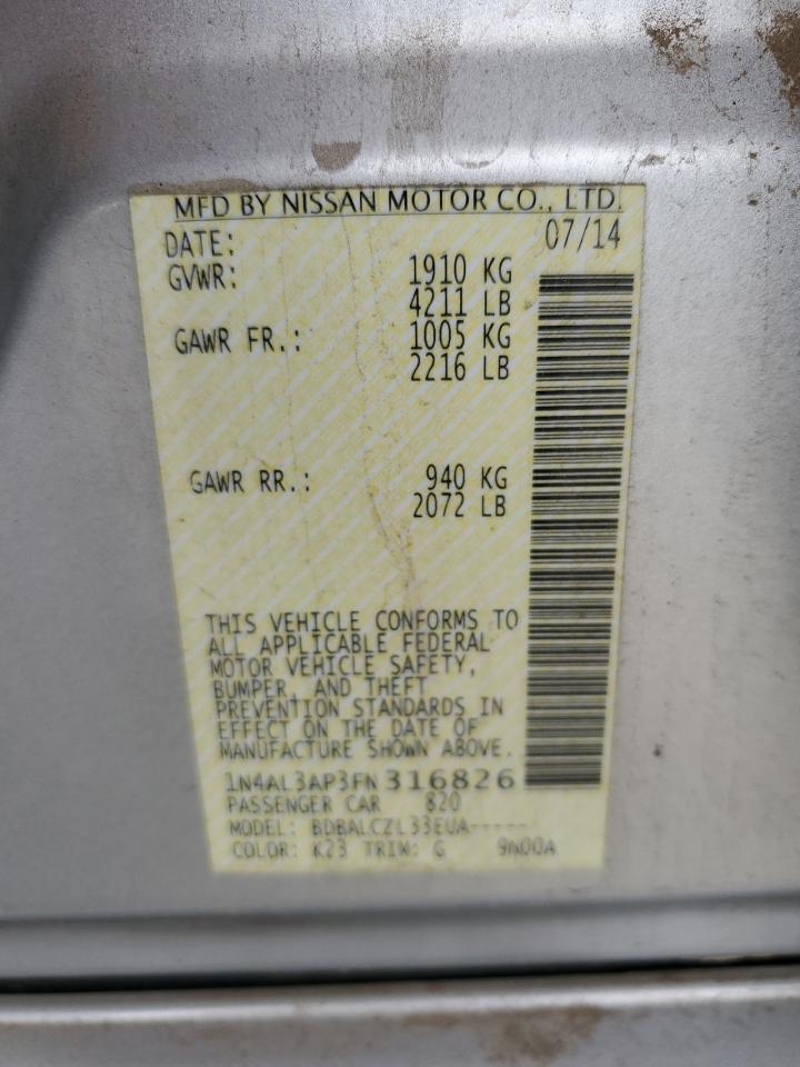 2015 Nissan Altima - Image 13
