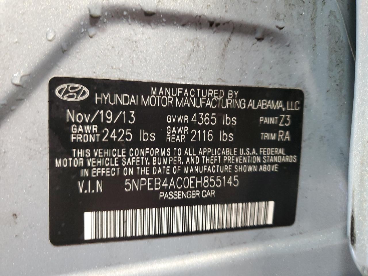 2014 Hyundai Sonata - Image 13