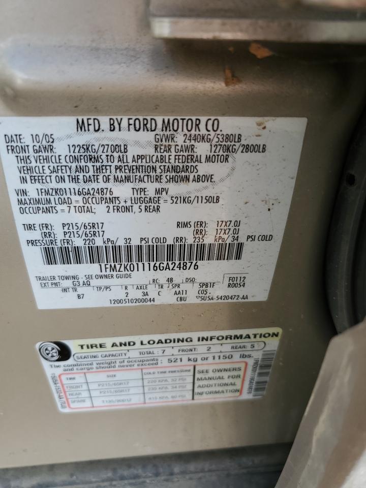 2006 Ford Freestyle - Image 13