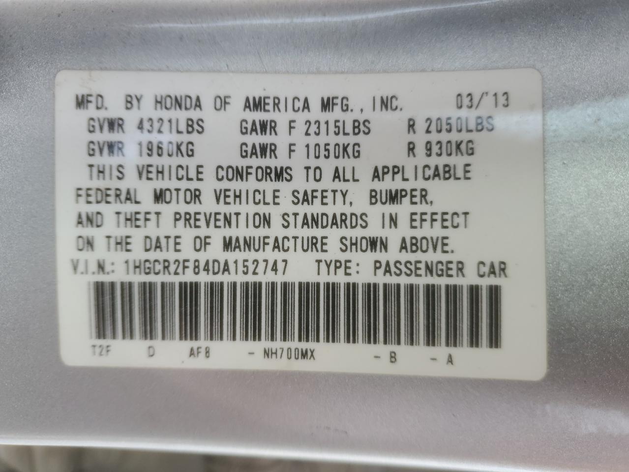 2013 Honda Accord - Image 12