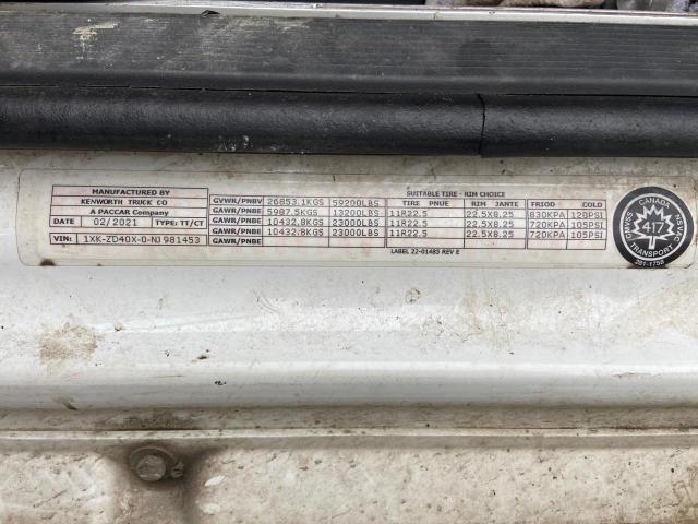 2022 KENWORTH CONSTRUCTION T880  