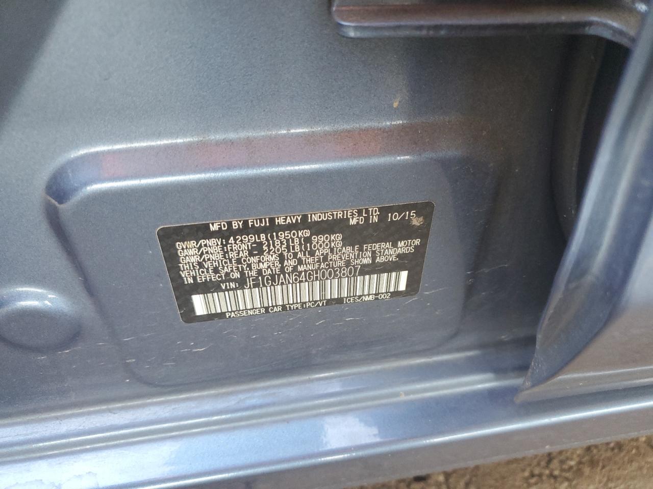 2016 Subaru Impreza - Image 12
