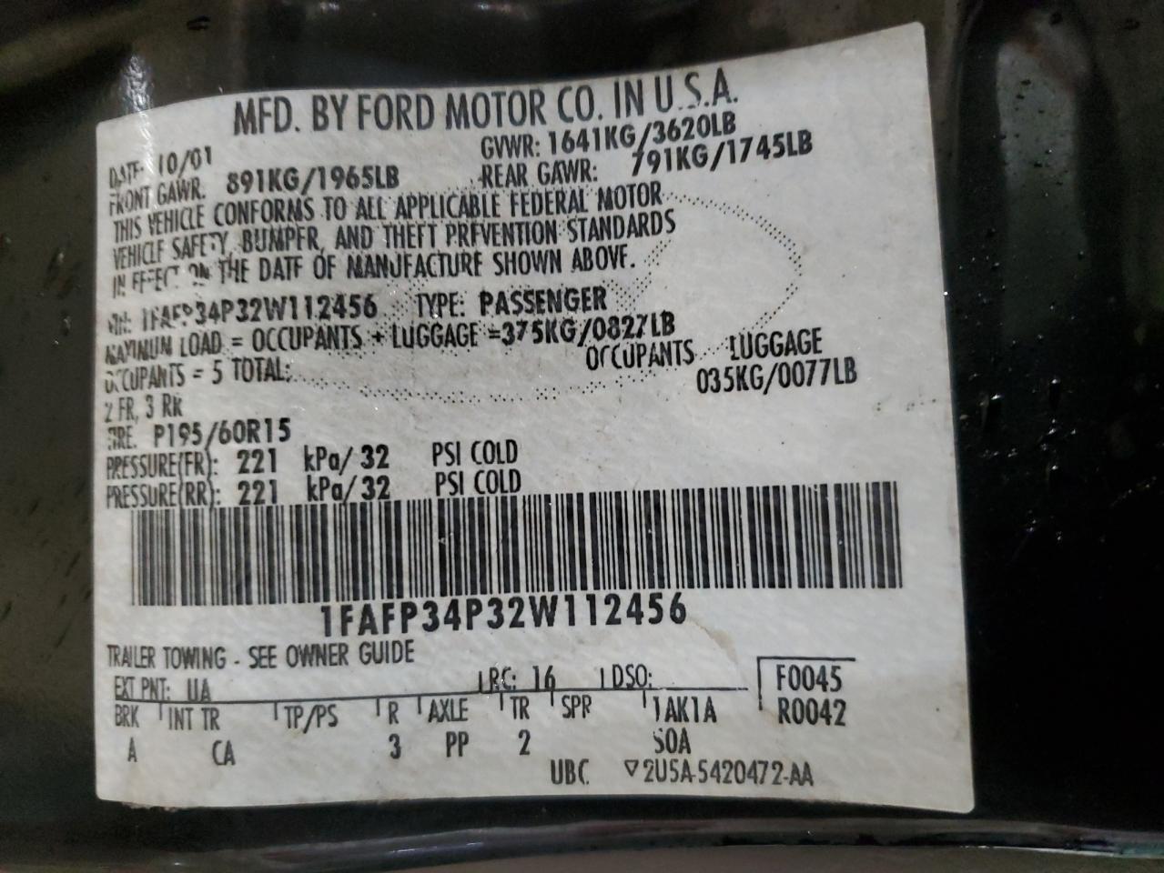 2002 Ford Focus - Image 13
