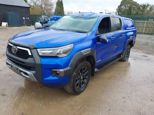 2021 TOYOTA HILUX INVI for sale at Copart COLCHESTER