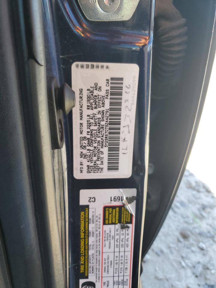 2009 Pontiac Vibe Gt VIN: 5Y2SR67079Z442791 Lot: 47048455