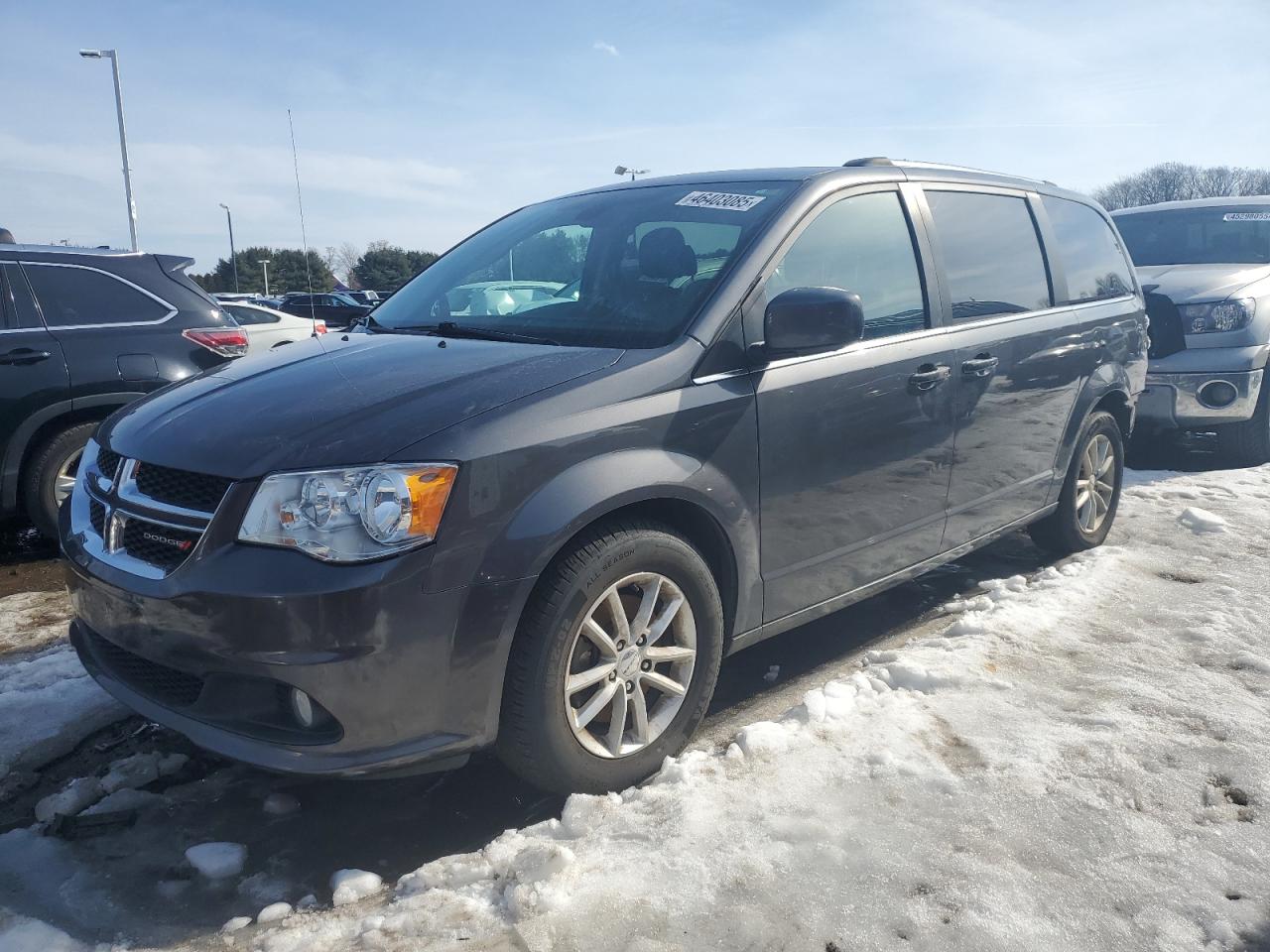 2019 Dodge Grand Caravan Sxt იყიდება East Granby-ში, CT - Rear End