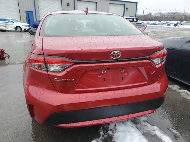  TOYOTA COROLLA 2021 Czerwony