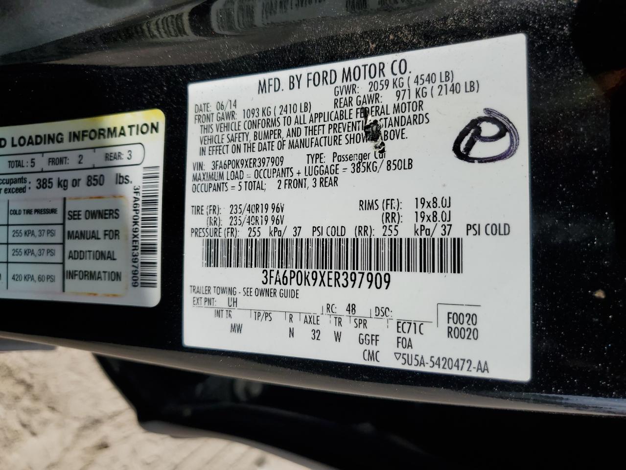 2014 Ford Fusion - Image 12