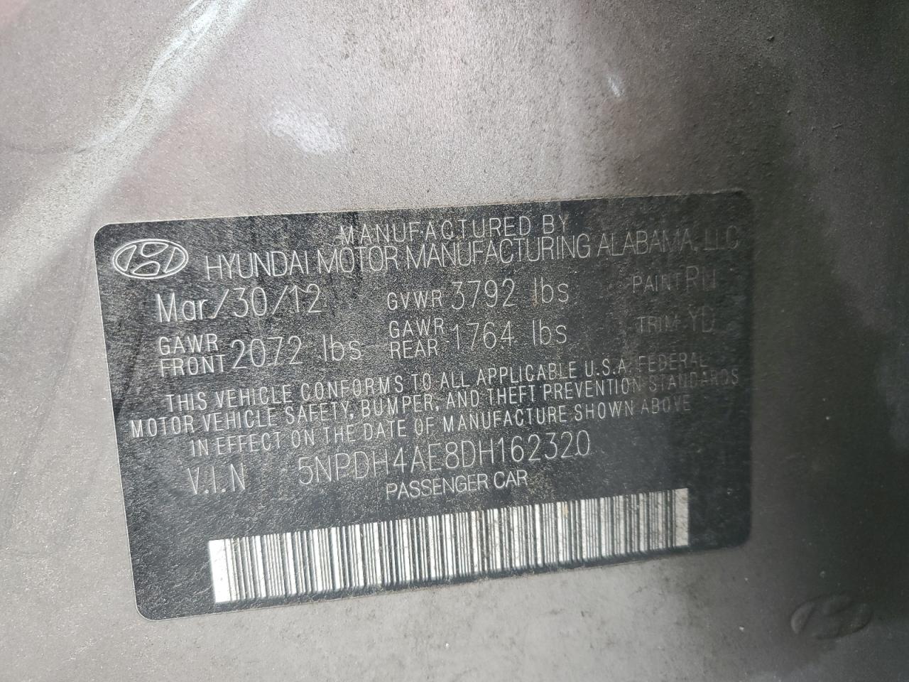 2013 Hyundai Elantra - Image 12