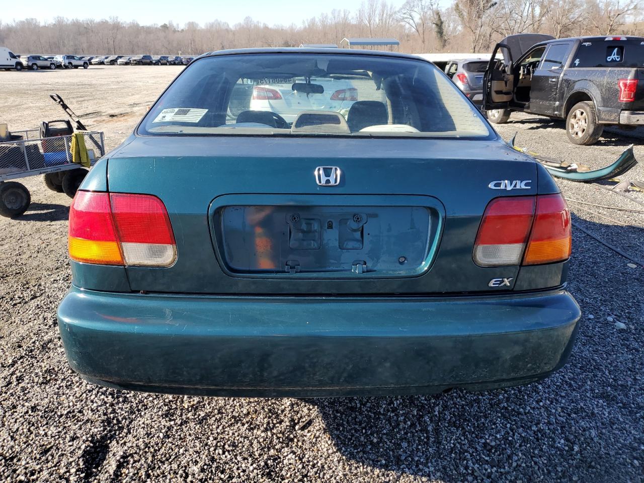 1998 Honda Civic Ex VIN: 2HGEJ8548WH511734 Lot: 46406175