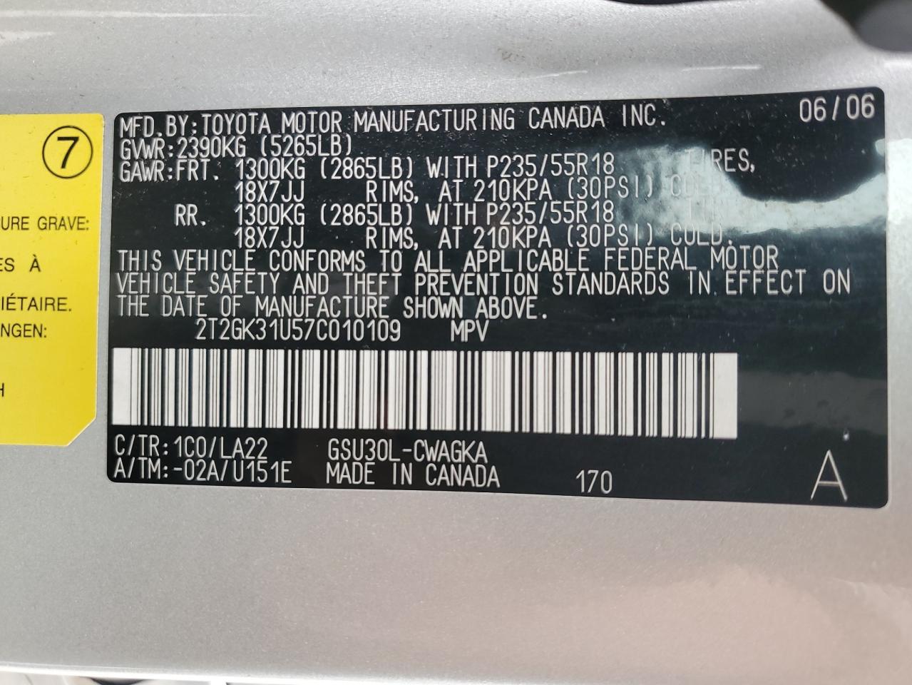 2007 Lexus RX - Image 13