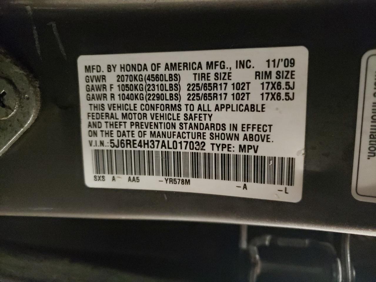 2010 Honda CR-V - Image 13