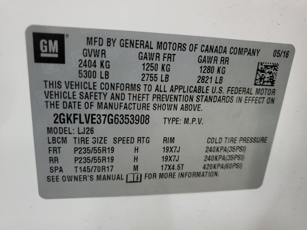 2016 GMC Terrain - Image 16