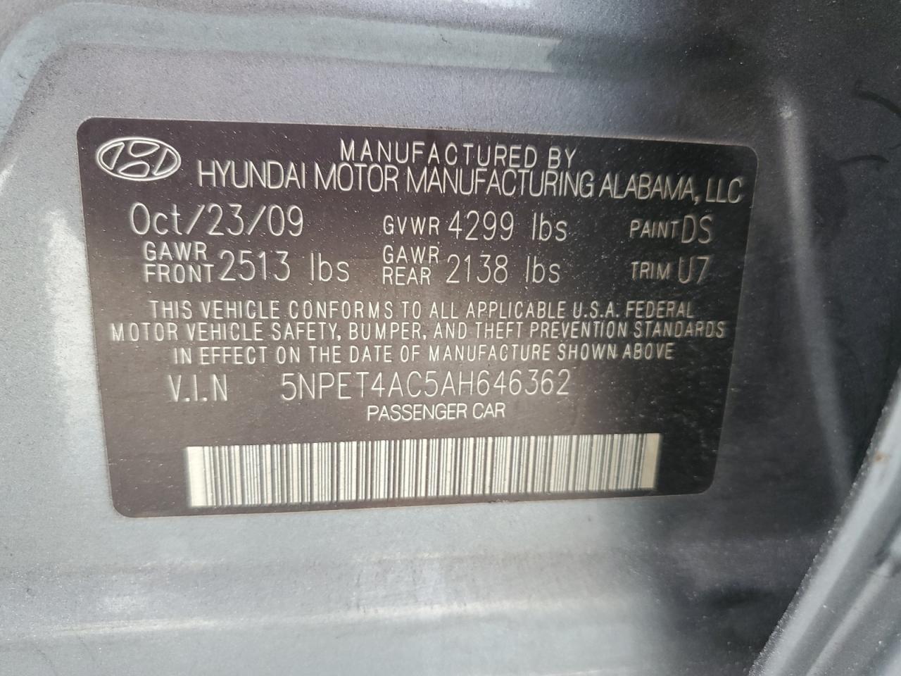 2010 Hyundai Sonata - Image 15