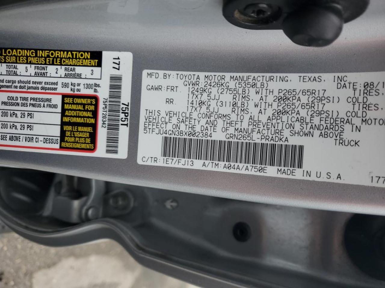 2011 Toyota Tacoma - Image 12