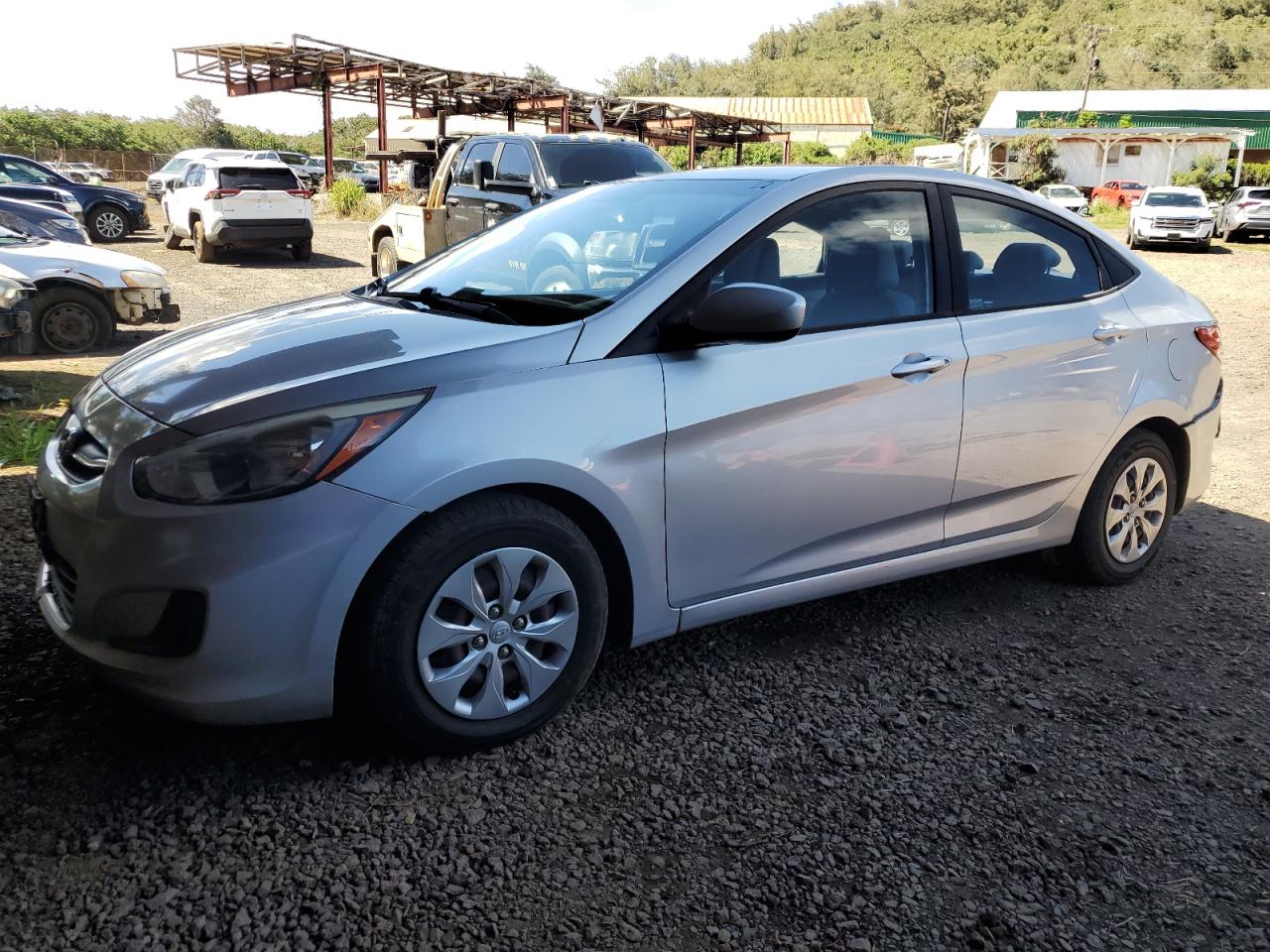 2015 Hyundai Accent Gls en Venta en Kapolei, HI - Rear End