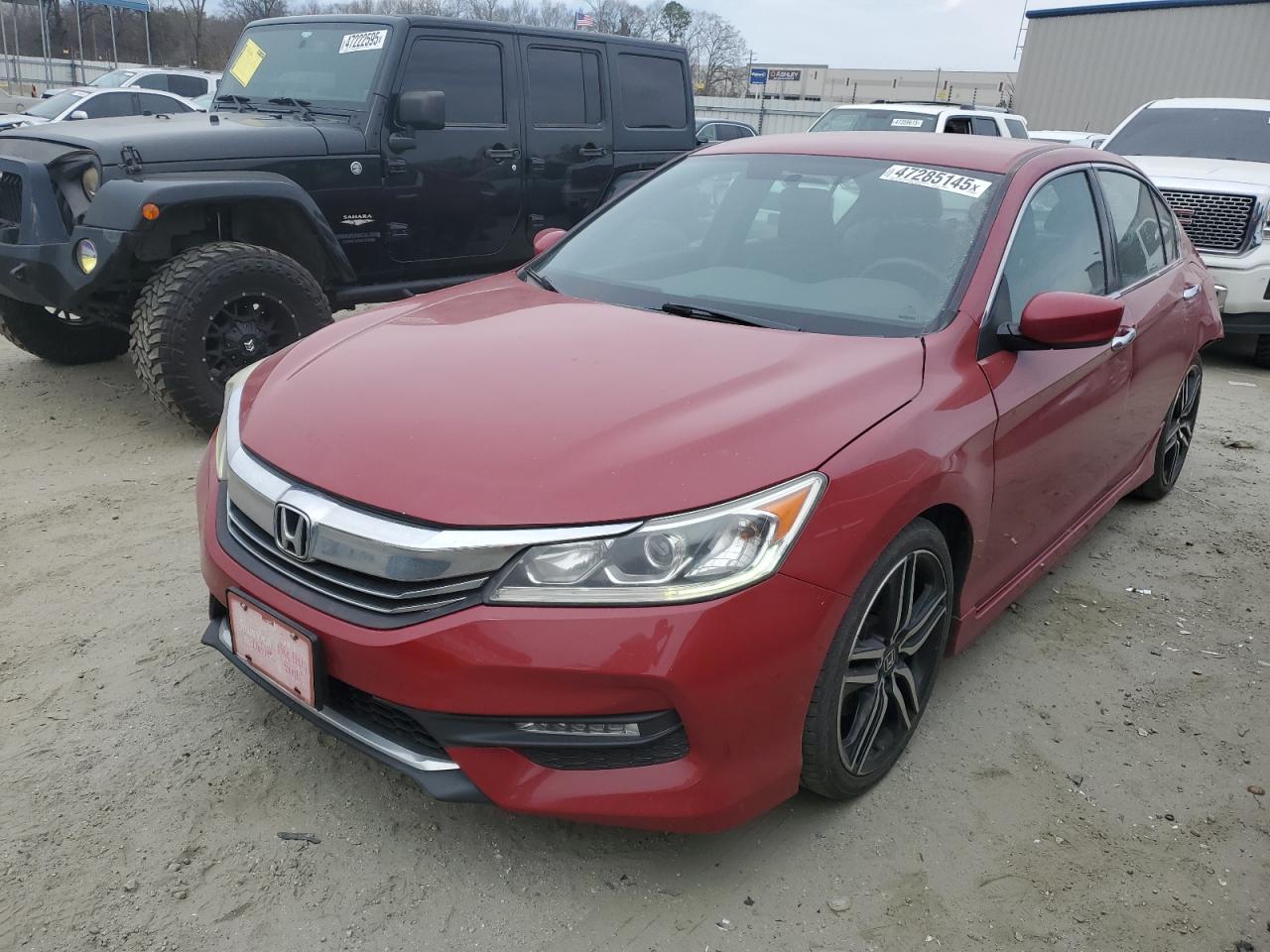 2017 Honda Accord Sport للبيع في Spartanburg، SC - Rear End