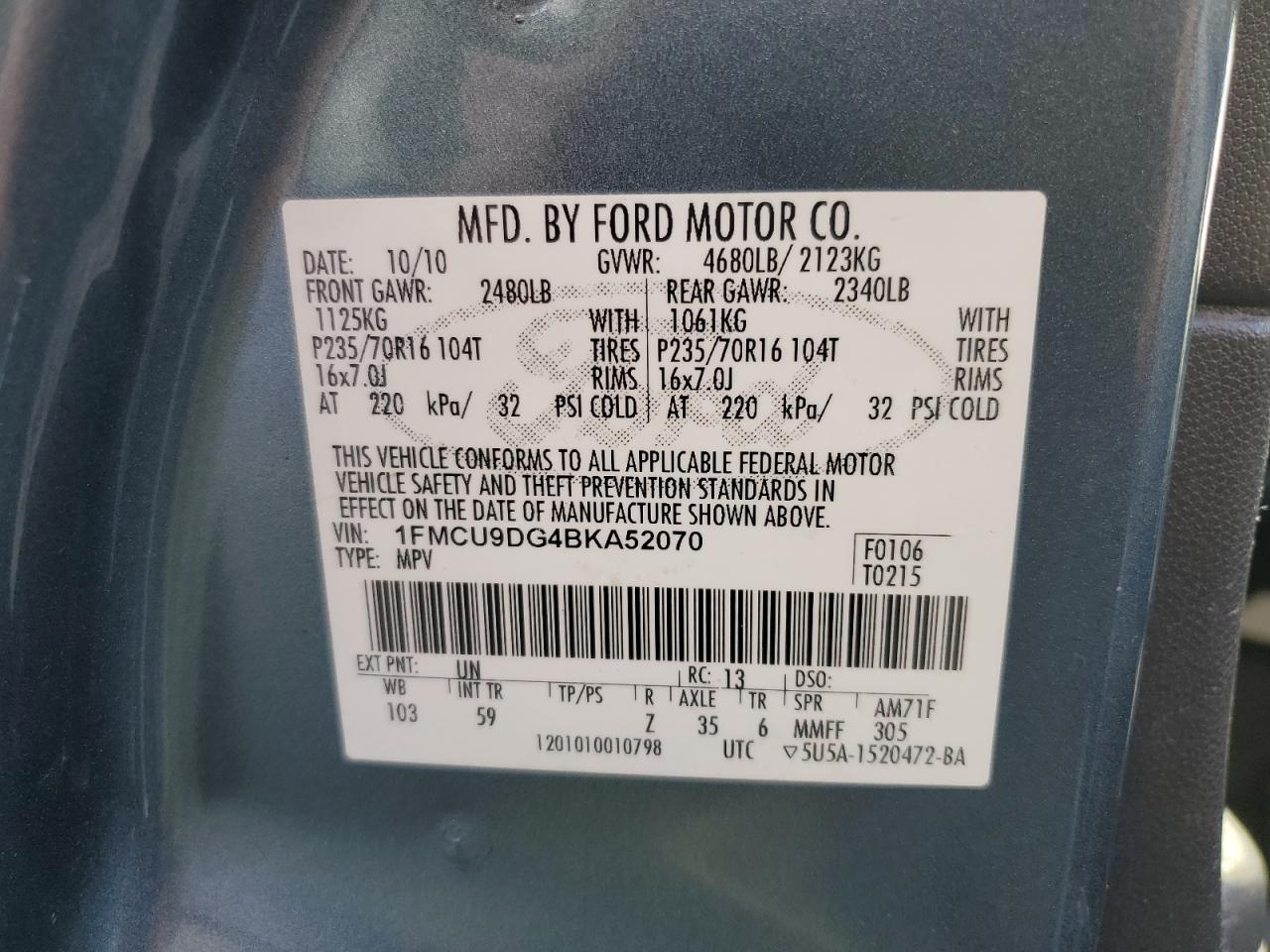 2011 Ford Escape - Image 13