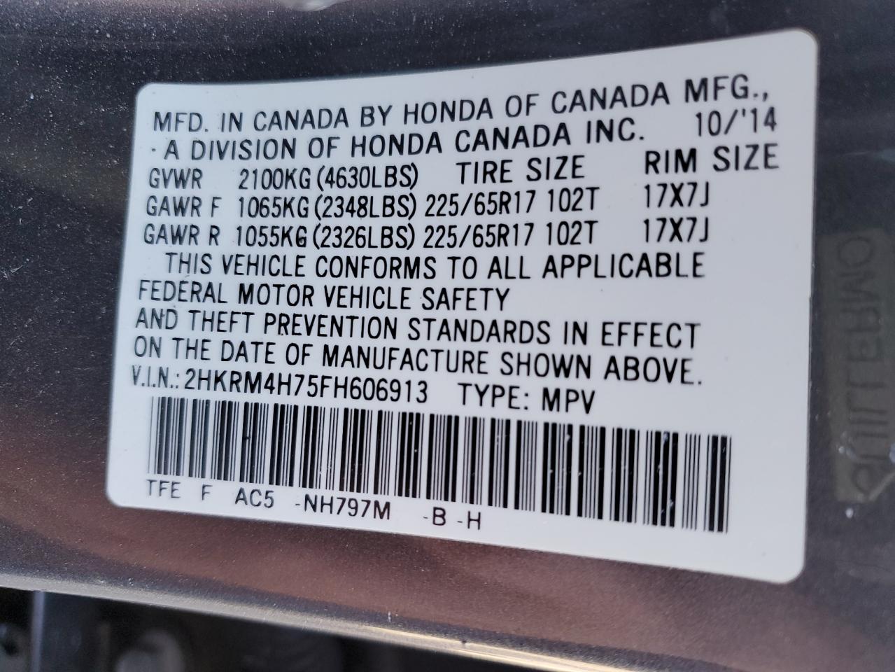 2015 Honda CR-V - Image 15